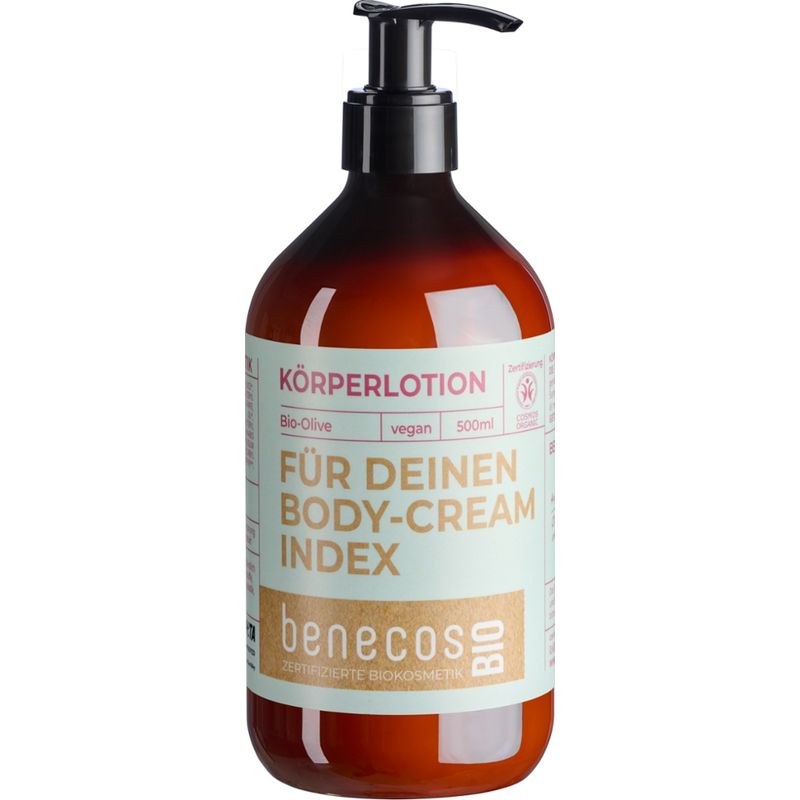benecos benecosBIO Körperlotion BIO-Olive - FÜR DEINEN BODY CREAM INDEX - Produktbild