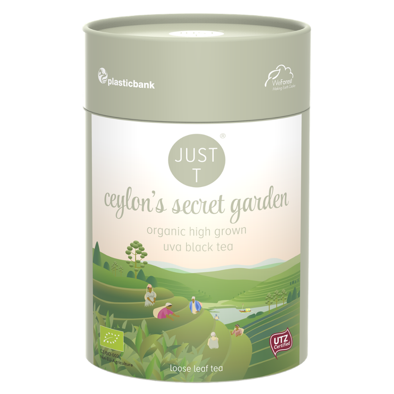 Just T Just T Ceylon´s Secret Garden (Loser Tee) Bio Schwarzer Hochland Uva Tee - Produktbild