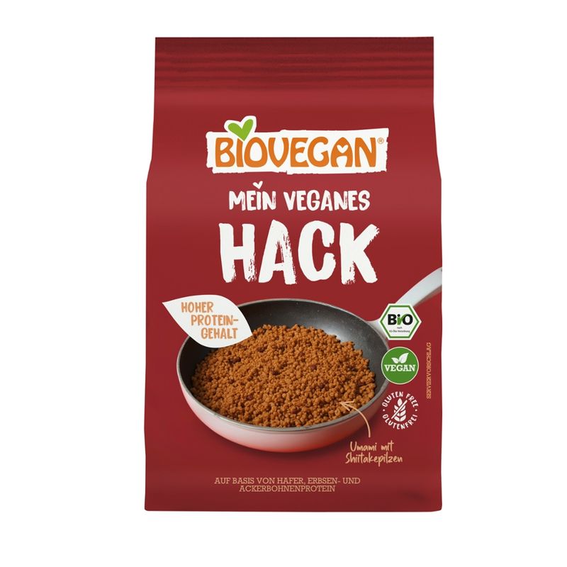Biovegan Meine veganes Hack, BV, BIO, 6x75g - Produktbild