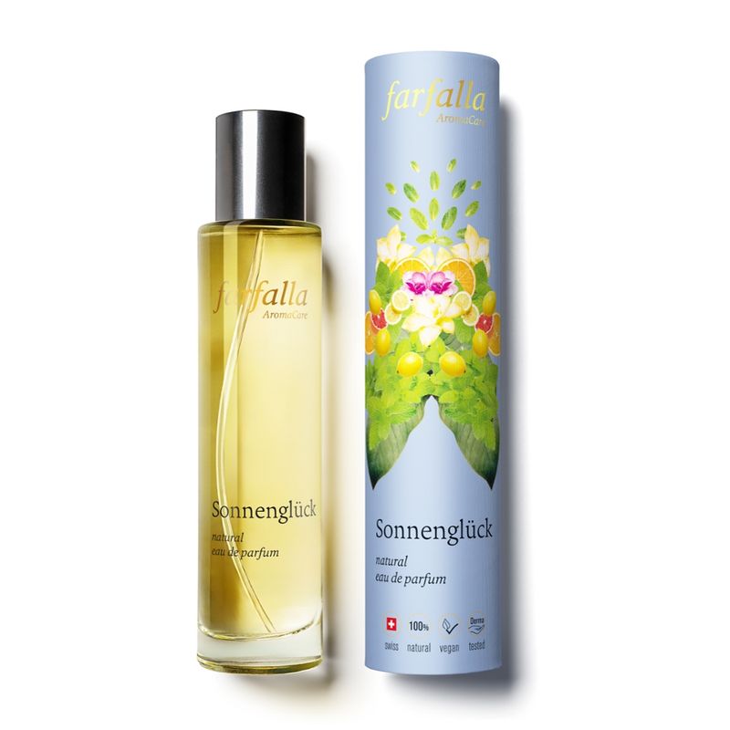 farfalla Sonnenglück, natural eau de parfum, 50ml - Produktbild