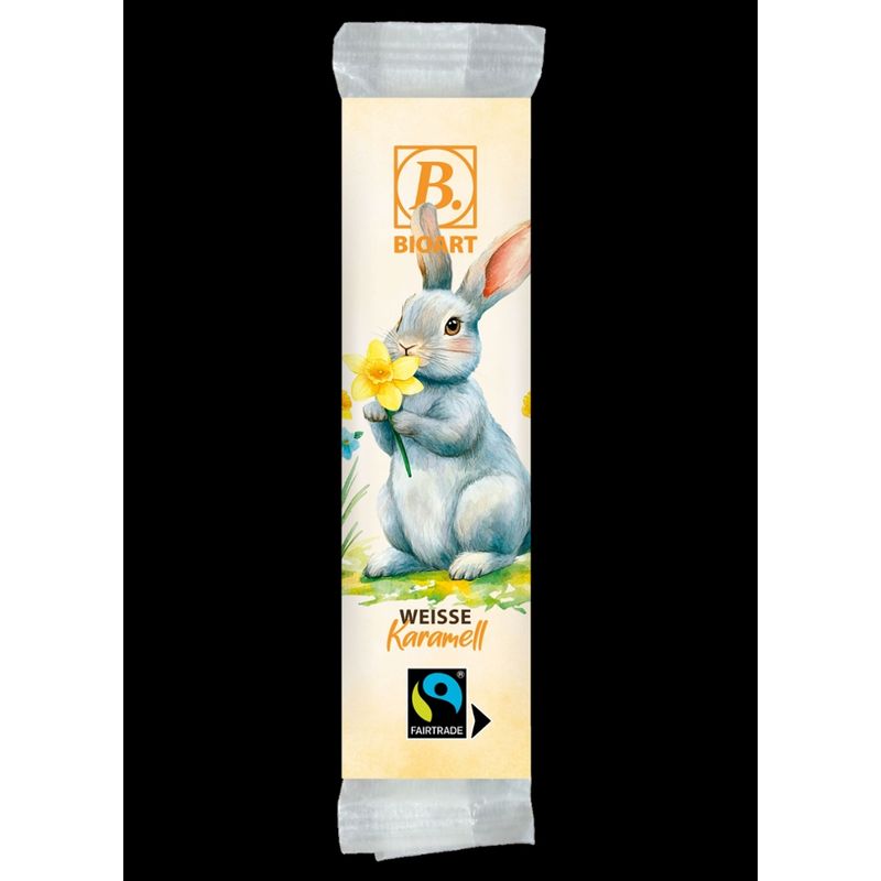 BioArt AG B. Schoko-Riegel Ostern Hase 30g bio, FT-Cert. - Produktbild