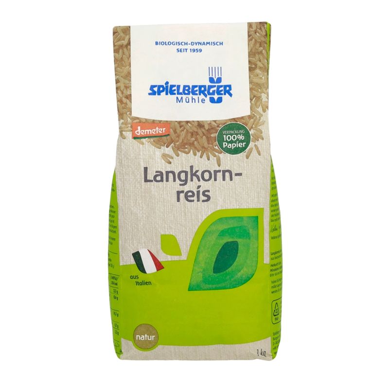 Spielberger Mühle Langkornreis, natur, demeter - Produktbild
