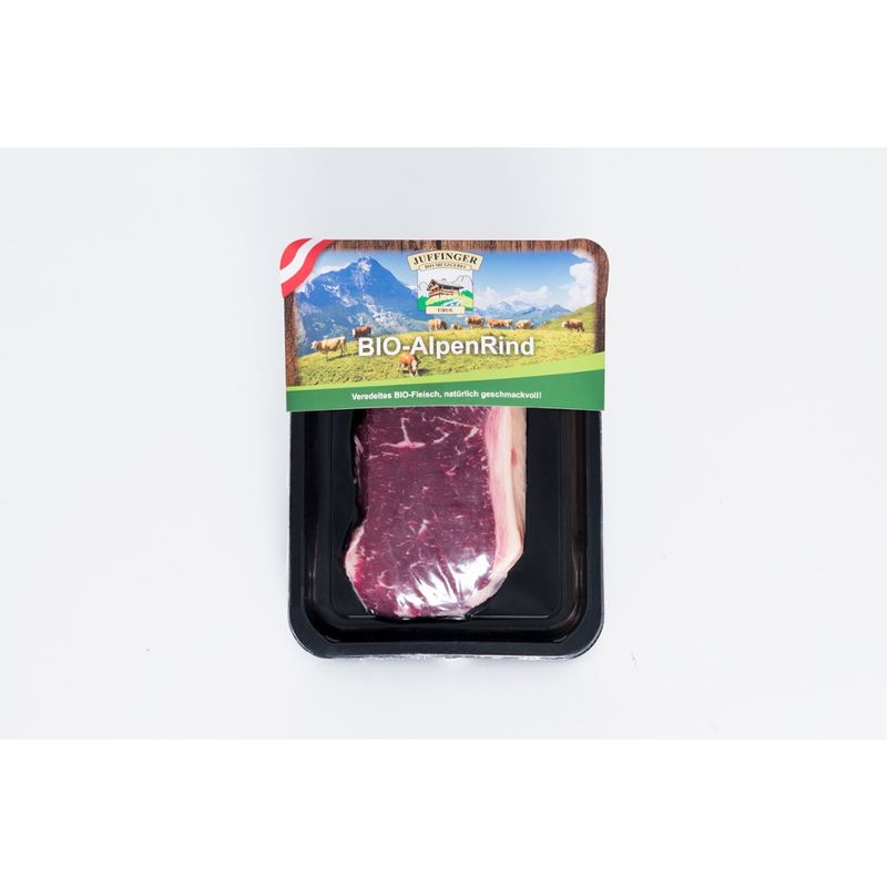 Juffinger Bio-Metzgerei BIO-Rinder Rumpsteak 300 g - Produktbild