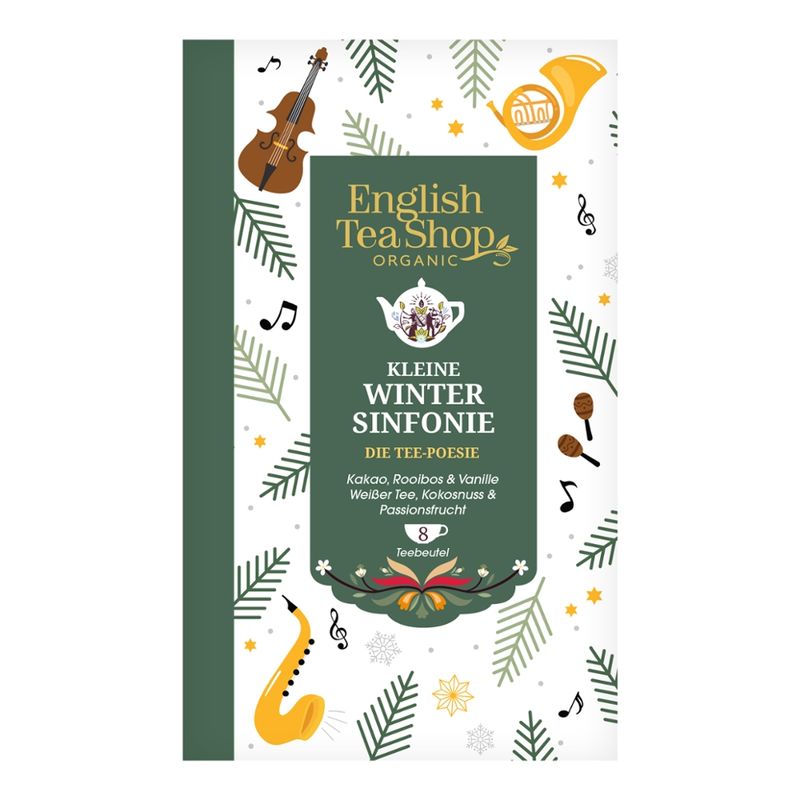 English Tea Shop English Tea Shop - Tee Geschenk Tee-Poesie "Kleine Winter Sinfonie", 8 Teebeutel, BIO - Produktbild