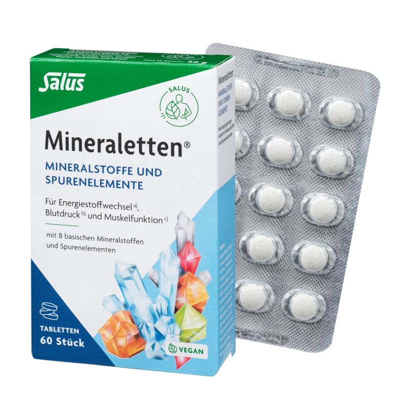 Salus® Salus® Mineraletten® 60 Tbl - Produktbild