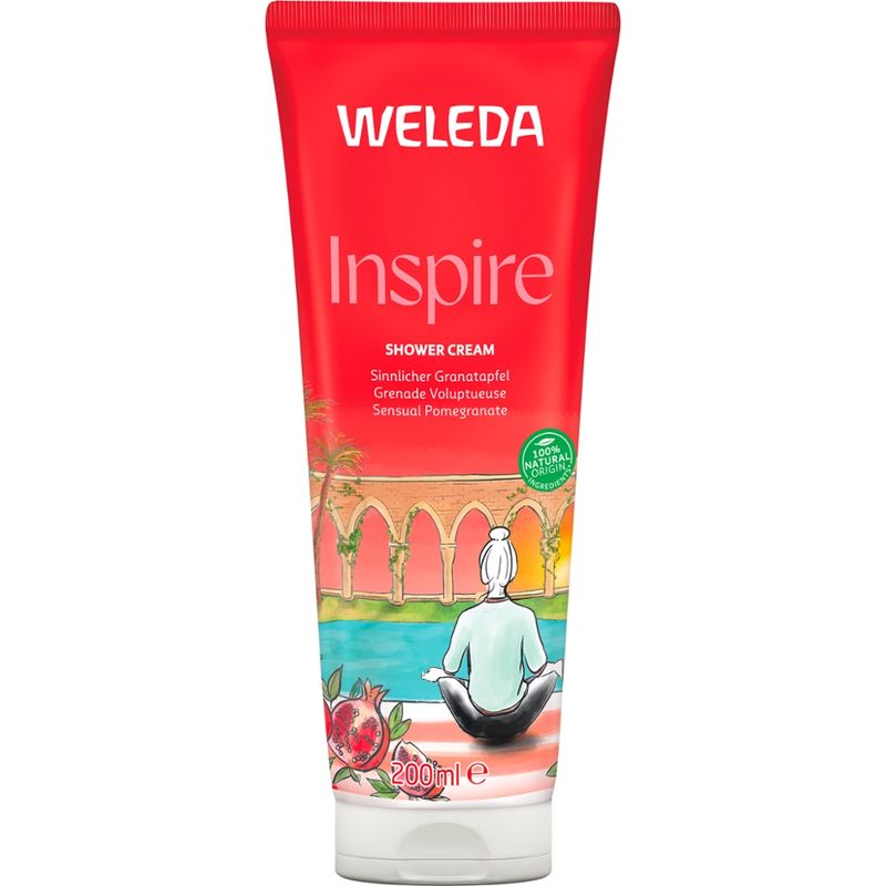 Weleda WELEDA Inspire Shower Cream Granatapfel - Produktbild