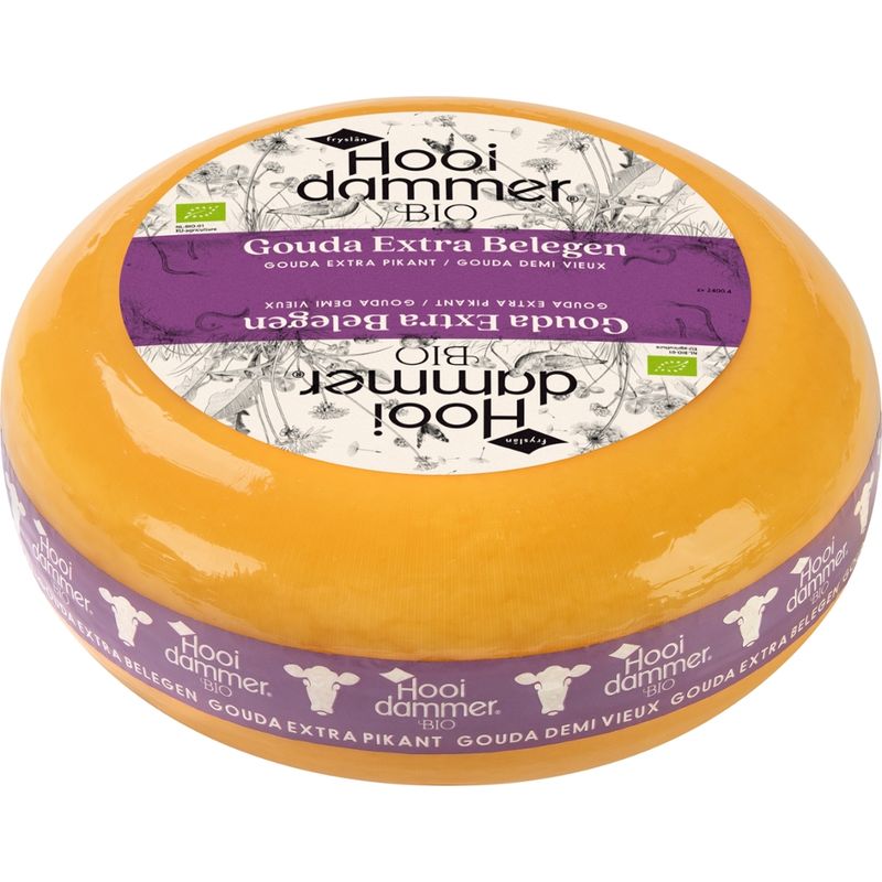 Hooidammer Hooidammer Bio Gouda Extra Pikant 4/5kg mindestens 50% Fett i. Tr. - Produktbild