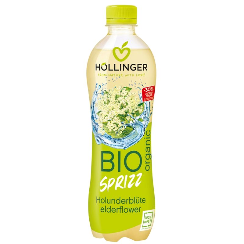 IMS Höllinger Biologisches Erfrischungsgetränk aus Bio Holunderblütenextrakt. - Produktbild