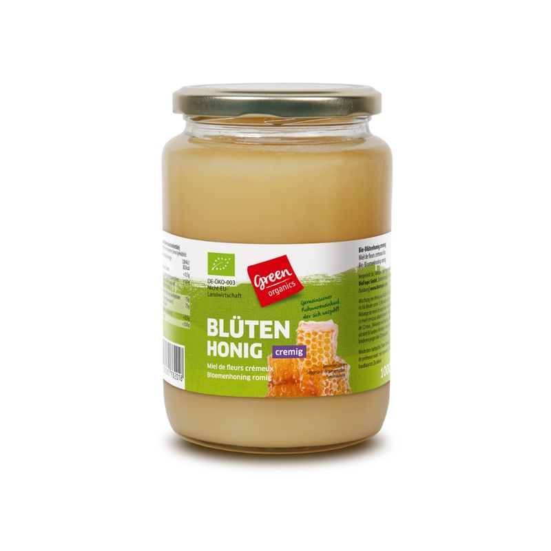 greenorganics Blütenhonig cremig 1kg - Produktbild