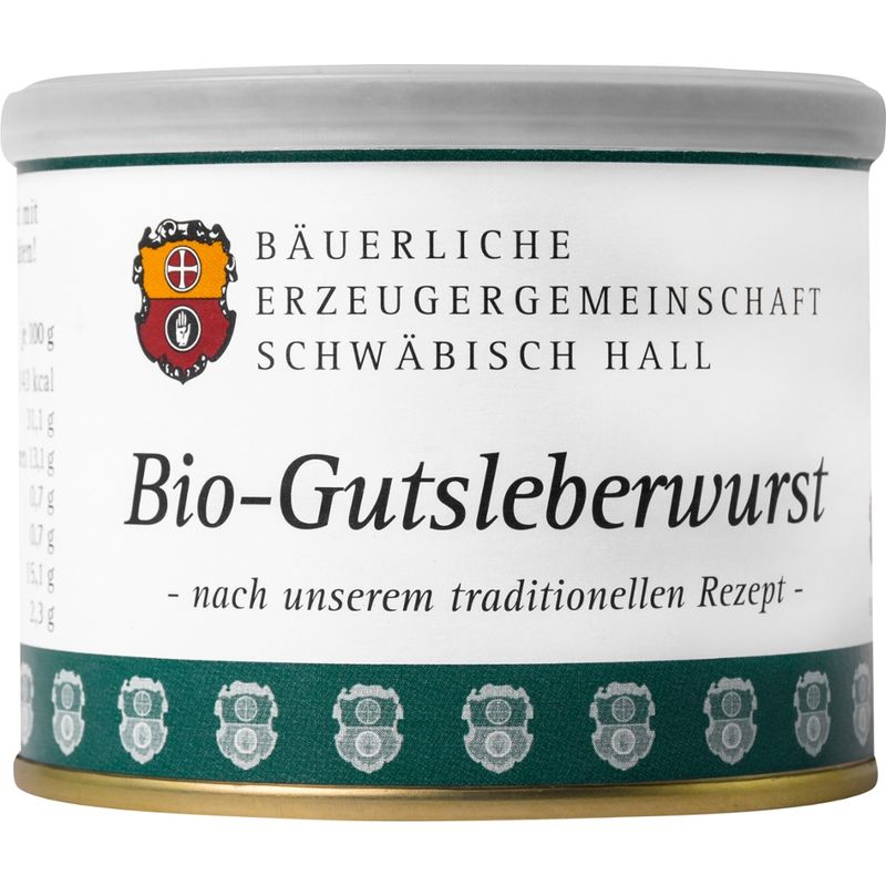 Bäuerliche Erzeugergemeinschaft Schwäbisch Hall Bio Gutsleberwurst - Produktbild