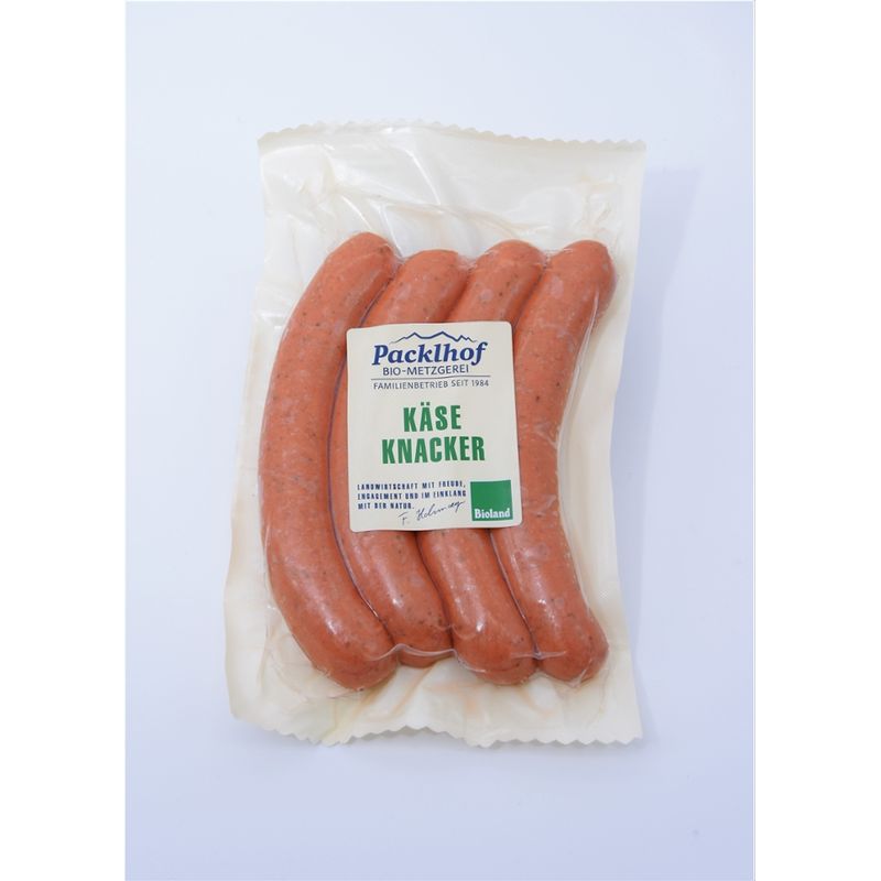Packlhof Käseknacker 4 Stück 280g SB - Produktbild