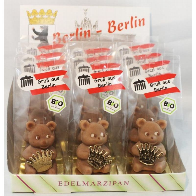 Funsch Marzipan BIO Berliner Bär - Produktbild