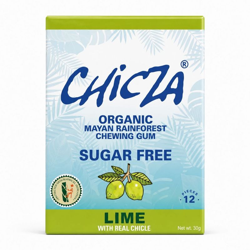 CHICZA CHICZA ZUCKERFREI Bio-Kaugummi Limone - Produktbild