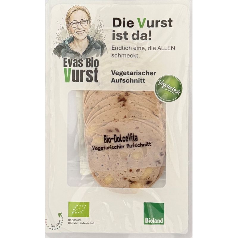 Evas Bio Vurst Evas Bio Vurst Bio-DolceVita vegetarischer Aufschnitt - Produktbild