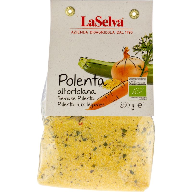 LaSelva Gemüse Polenta - Zubereitung aus Maismehl und Gemüse - Produktbild