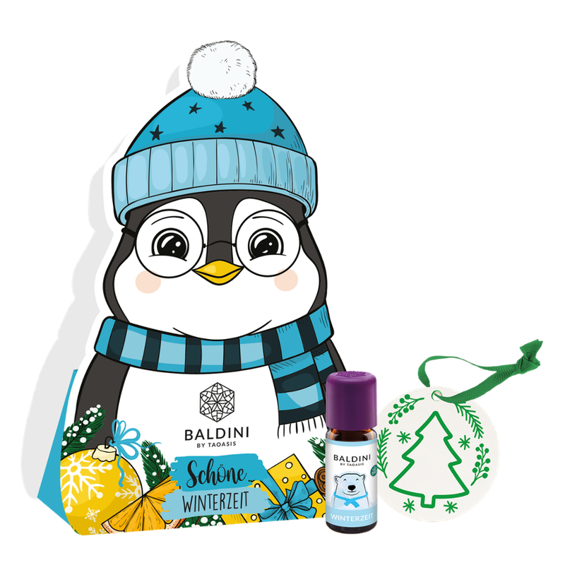 Baldini Baldini Weihnachts-Duftset Pinguin mit Winterzeit 2024 - Produktbild