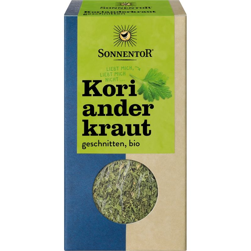 Sonnentor Korianderkraut geschnitten, Packung - Produktbild