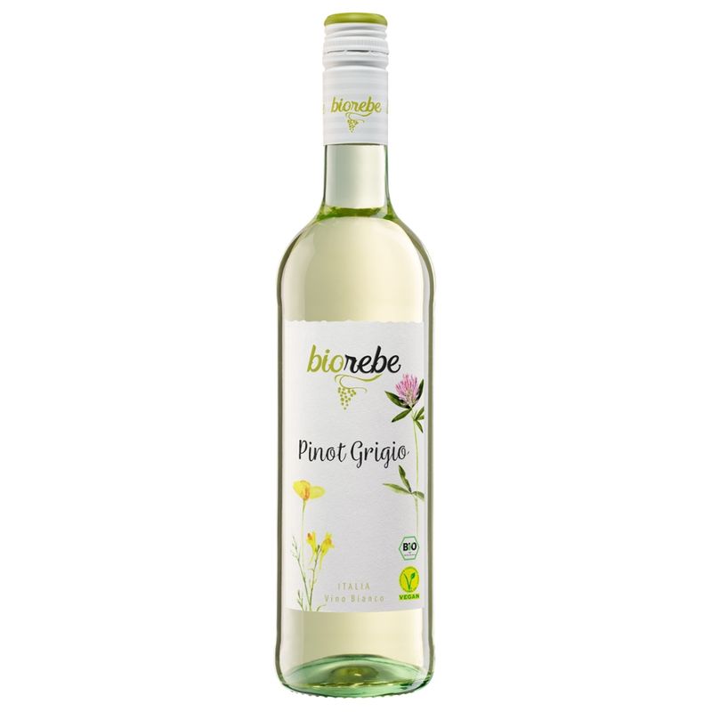Biorebe Bioweine Biorebe Pinot Grigio IGP trocken Biowein + Vegan - Produktbild