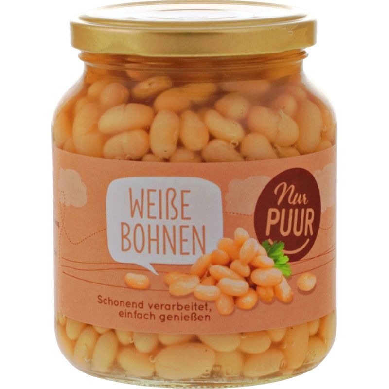 Nur Puur Weiße Bohnen - Produktbild