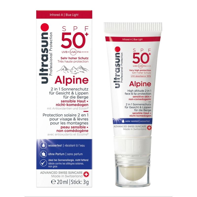 Ultrasun Alpine SPF50+ 20ml / 3g - Produktbild