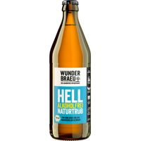 WUNDERBRAEU Hell, naturtrüb Alkoholfrei - Produktbild
