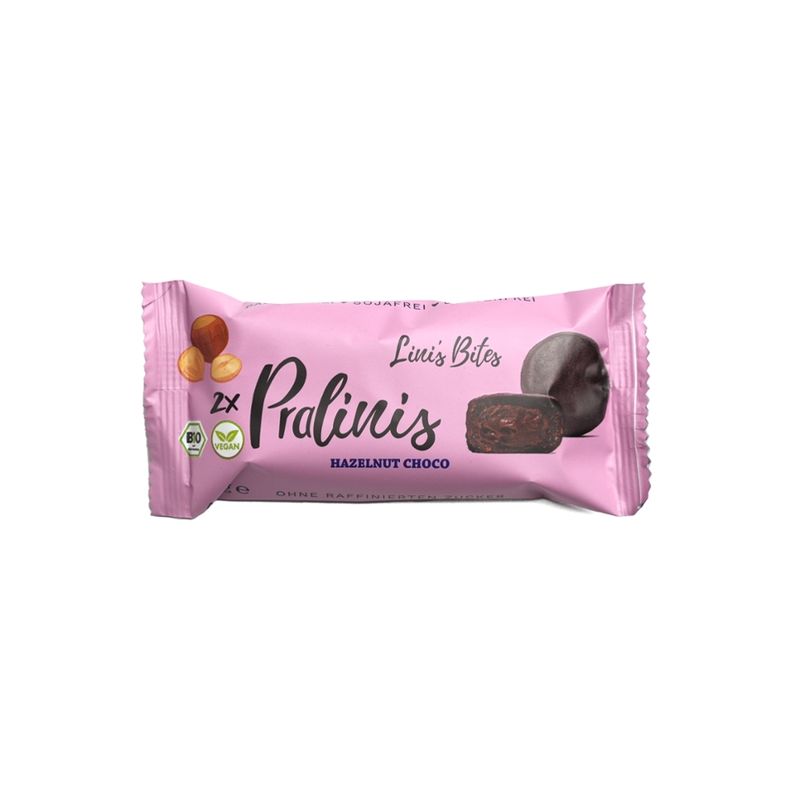 Lini's Bites Bio Hazelnut Choco Pralinis - Produktbild