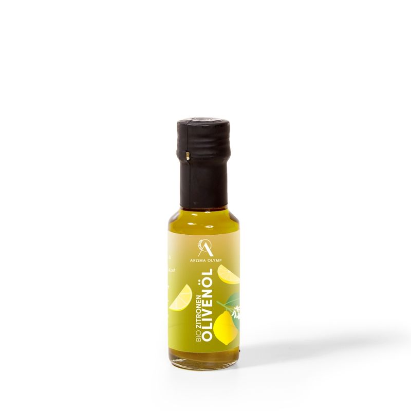 Aroma Olymp Aroma Olymp Bio aromatisiertes natives Olivenöl extra mit Zitronenschale - Produktbild