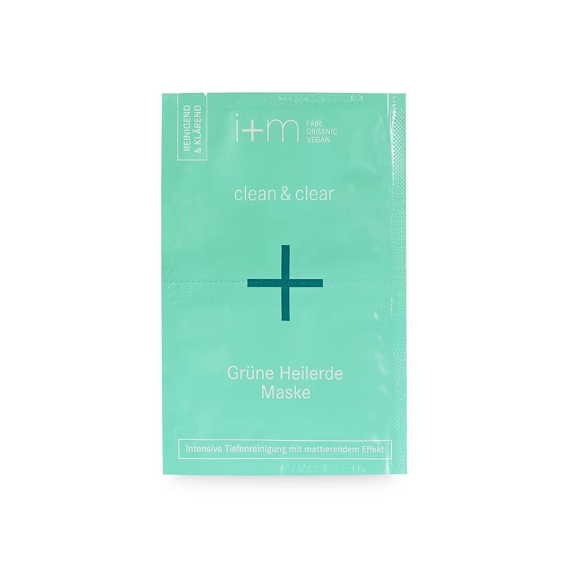 i+m NATURKOSMETIK BERLIN i+m Special Care Clean & Clear Grüne Heilerde Maske - Produktbild