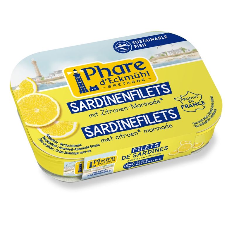 Phare d´Eckmühl Sardinenfilets Zitronen-Marinade - Produktbild