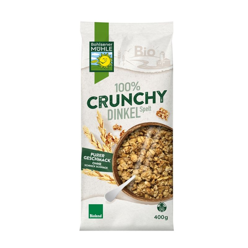 Bohlsener Mühle 100% Dinkel Crunchy - Produktbild