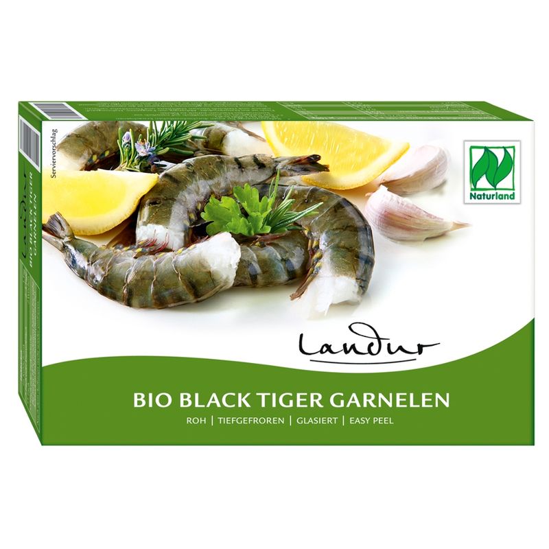 Landur Landur Bio Black Tiger Garnelen - Produktbild