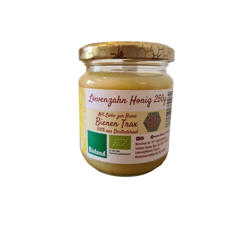 Familienimkerei Bienen-Trax KT6x Löwenzahn Honig 250g - Produktbild