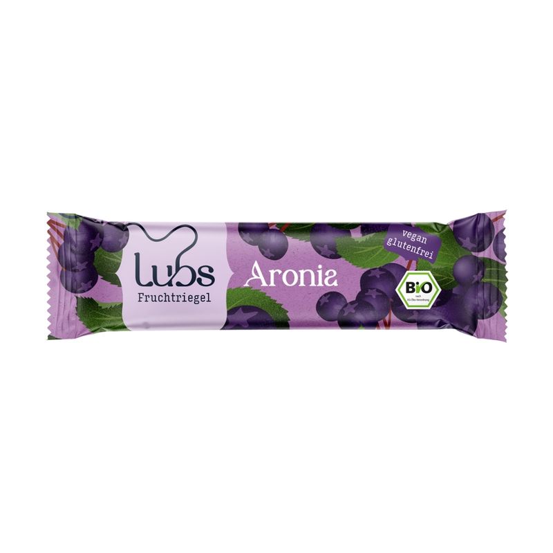 Lubs Aronia Fruchtriegel, Bio - Produktbild