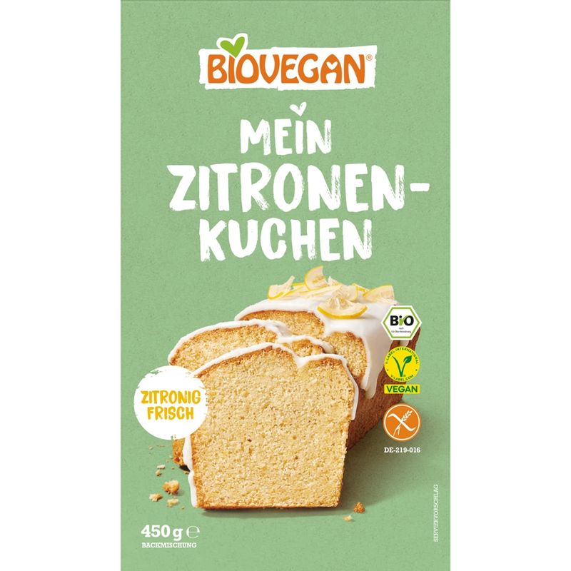Biovegan Mein Zitronenkuchen, Bio - Produktbild