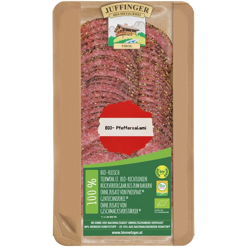 Juffinger Bio-Metzgerei BIO-Pfeffer-Salami - Produktbild