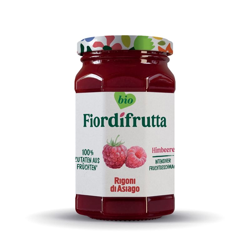 Rigoni di Asiago S.R.L.  Fiordifrutta Bio Himbeer-Aufstrich - Produktbild