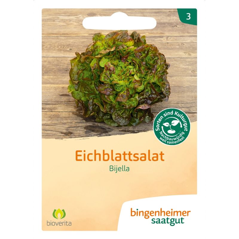 Bingenheimer Saatgut Bijella - Eichblattsalat - Produktbild