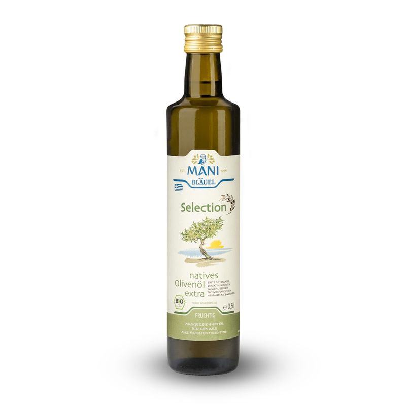 MANI® natives Olivenöl extra, Messara g.U. Kreta, bio - Produktbild