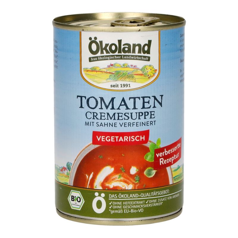 ÖKOLAND Tomaten-Cremesuppe - Produktbild