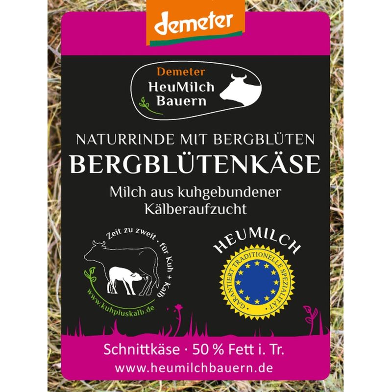 Demeter HeuMilchBauern Demeter Heumilch Scheibenkäse 125 g - Produktbild