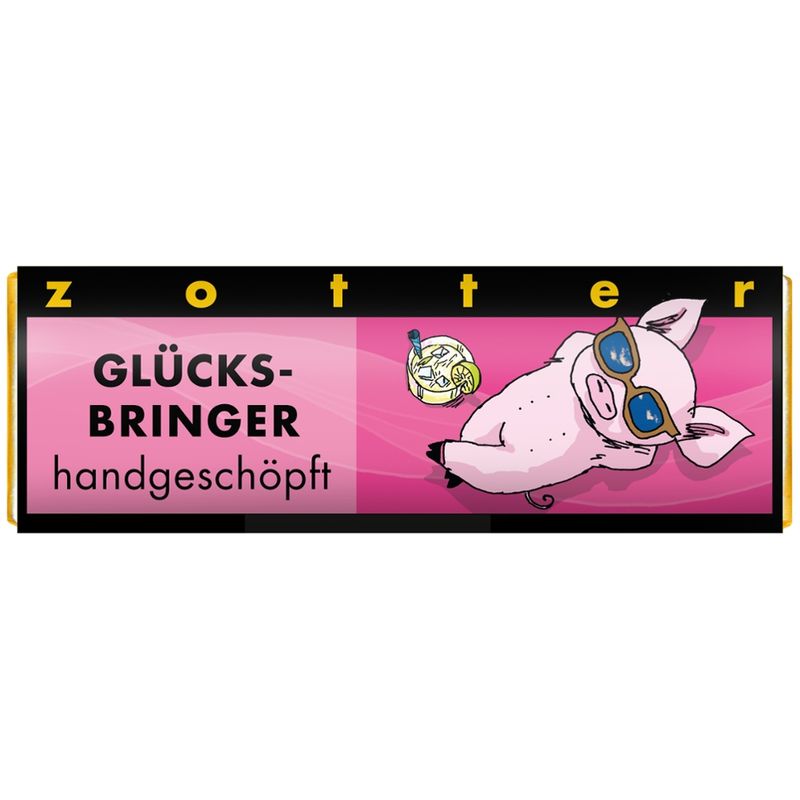 Zotter Schokolade Schoko-Mini "Glücksbringer" - Milchschoko Mousse - Produktbild
