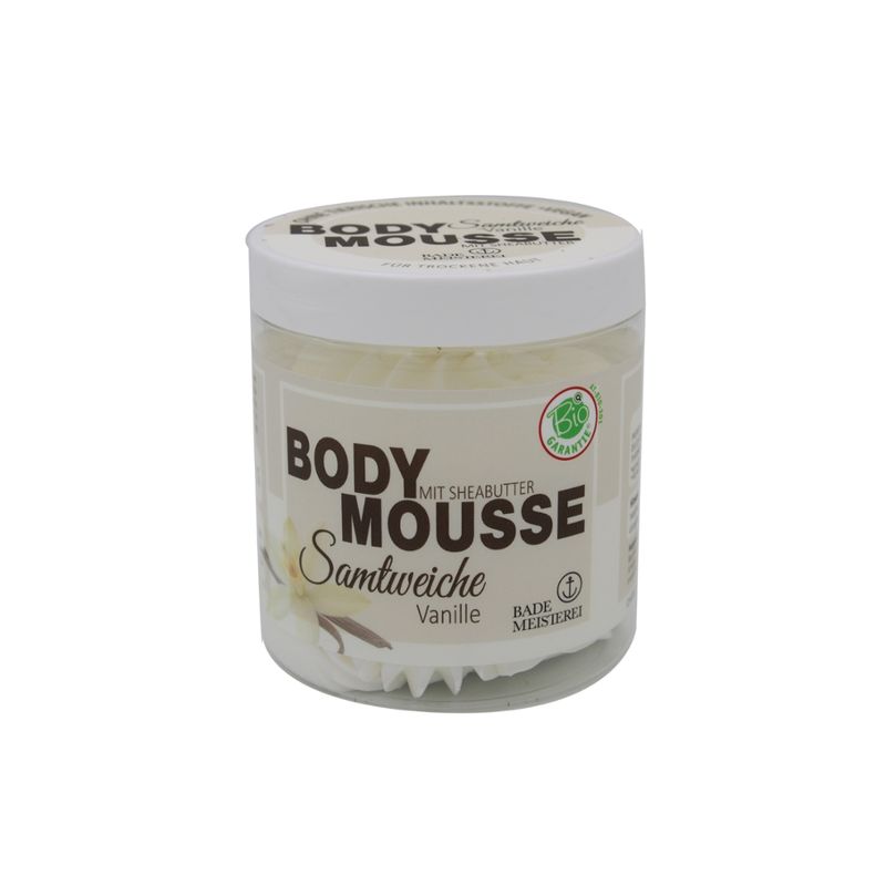 Bademeisterei Bademeisterei Bodymousse "Samtweiche Vanille" 100g - Produktbild