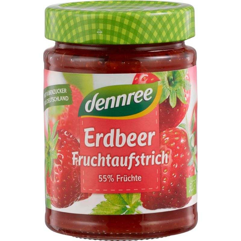 dennree Fruchtaufstrich Erdbeere - Produktbild