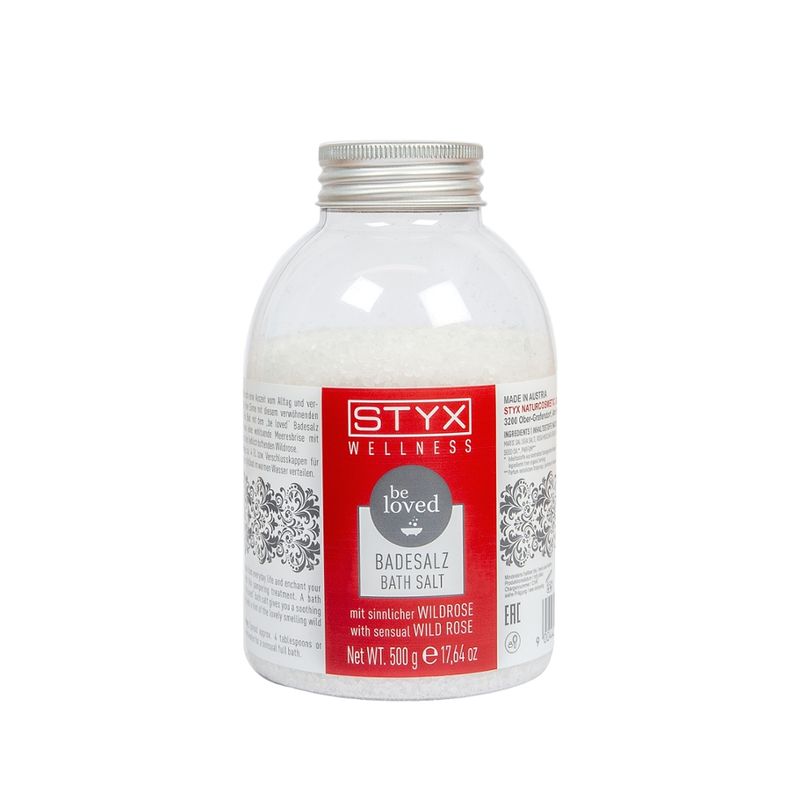 Styx Naturcosmetic be loved Badesalz mit Wildrose Cosmos nat. - Produktbild