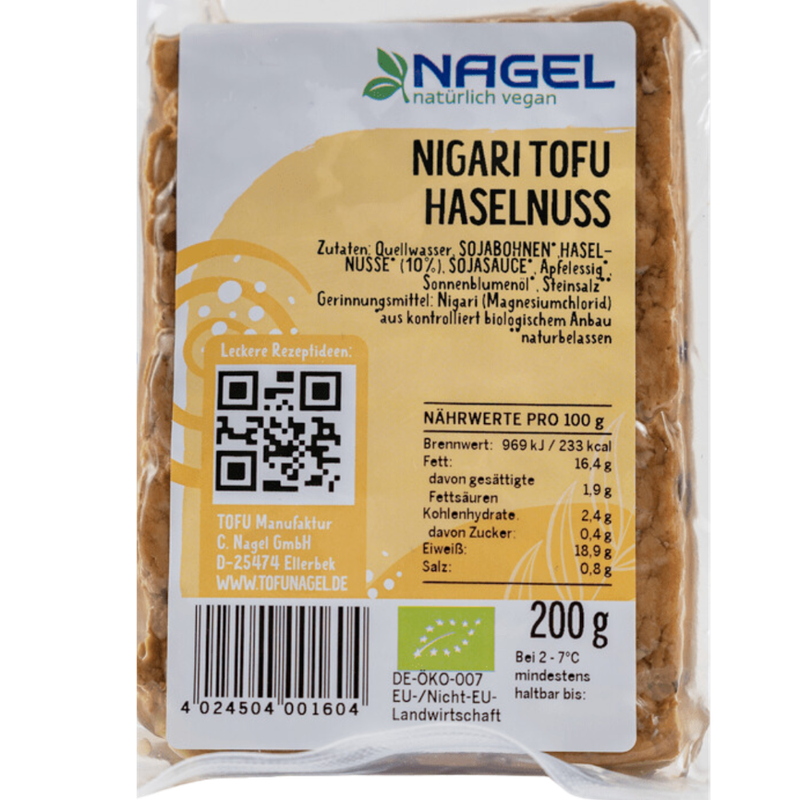 NAGEL Nigari Tofu Haselnuss 200g - Produktbild
