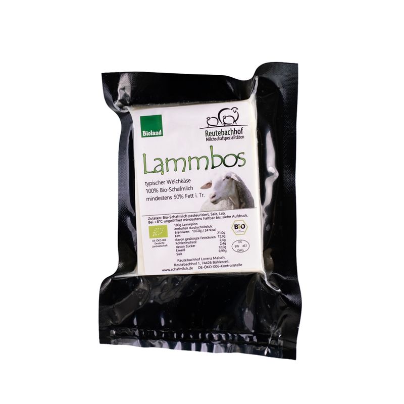 Reutebachhof Bio-Schafmilch-Weichkäse, Lammbos - Produktbild