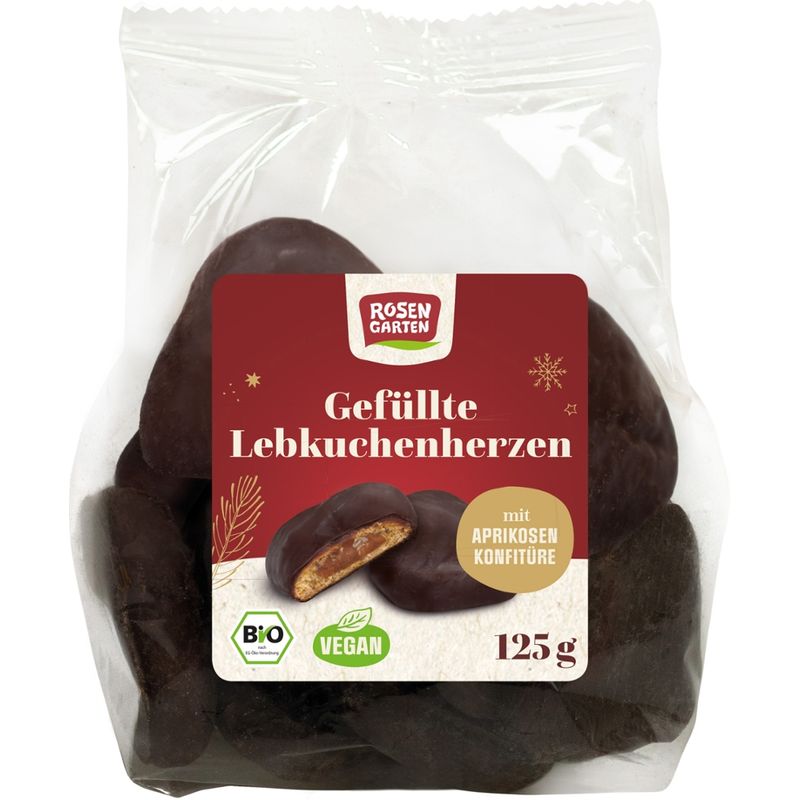 Rosengarten Lebkuchenherzen gefüllt - Produktbild