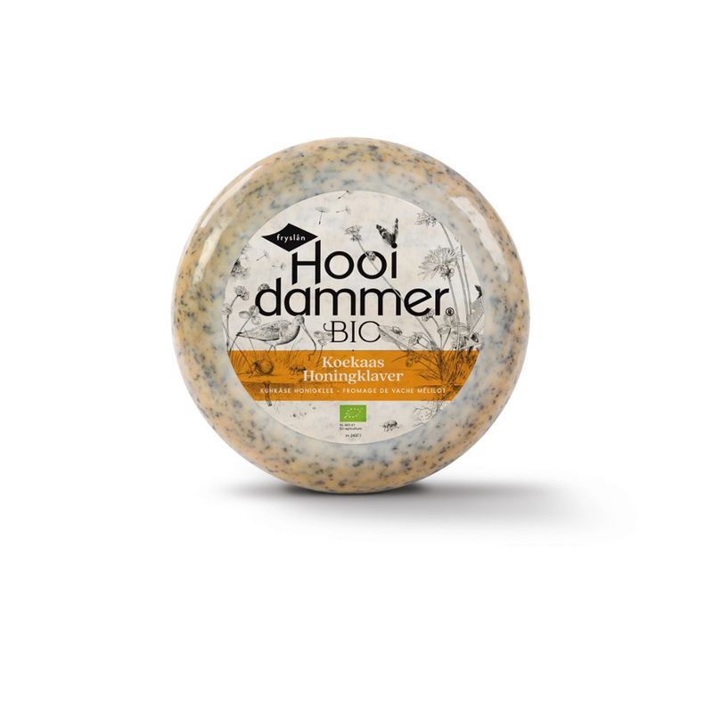 Hooidammer Hooidammer Bio Schnittkäse Honigklee 4/5kg mindestens 50% Fett i. Tr. - Produktbild