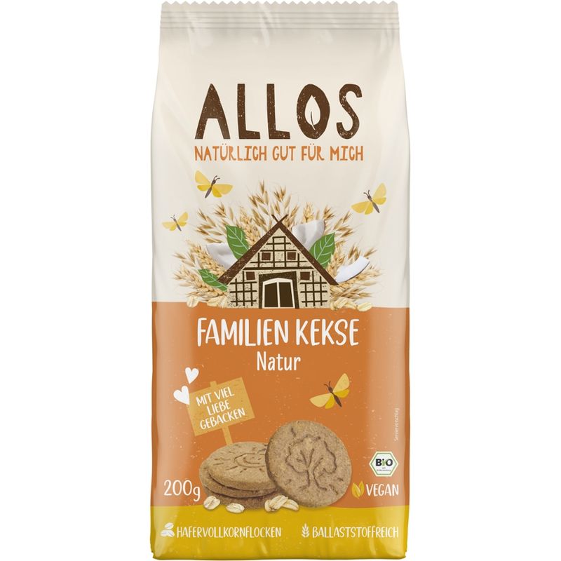 Allos Familienkekse Natur - Produktbild