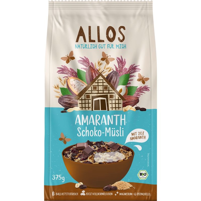 Allos Amaranth Schoko-Müsli - Produktbild
